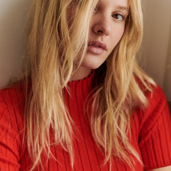 Sezane Edwin Jumper - Red - Picture 2 of 9